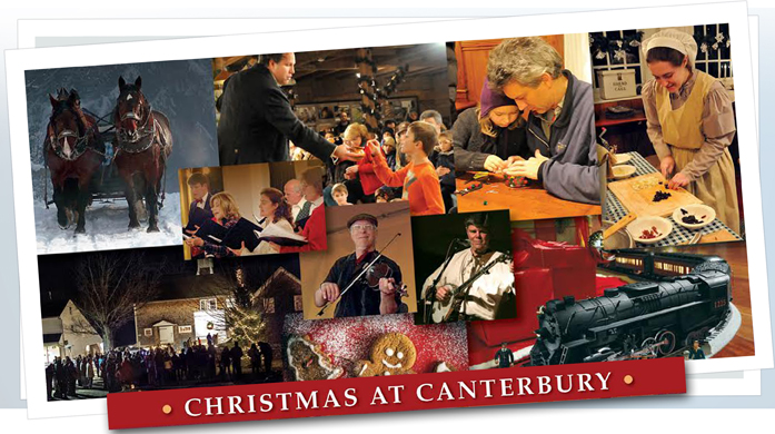 Christmas at Canterbury Shaker Village - Canterbury, NH